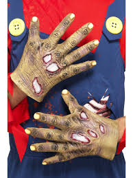 Decaying Zombie Gloves